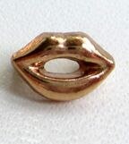 Lips Alloy Bracelet Garment Rivets Cap Stud Leather Craft Bag Hat Shoe Clothes Jeans Chocker Wallet Trims Diy Jewelry Accessores: D-10X7mm Gold