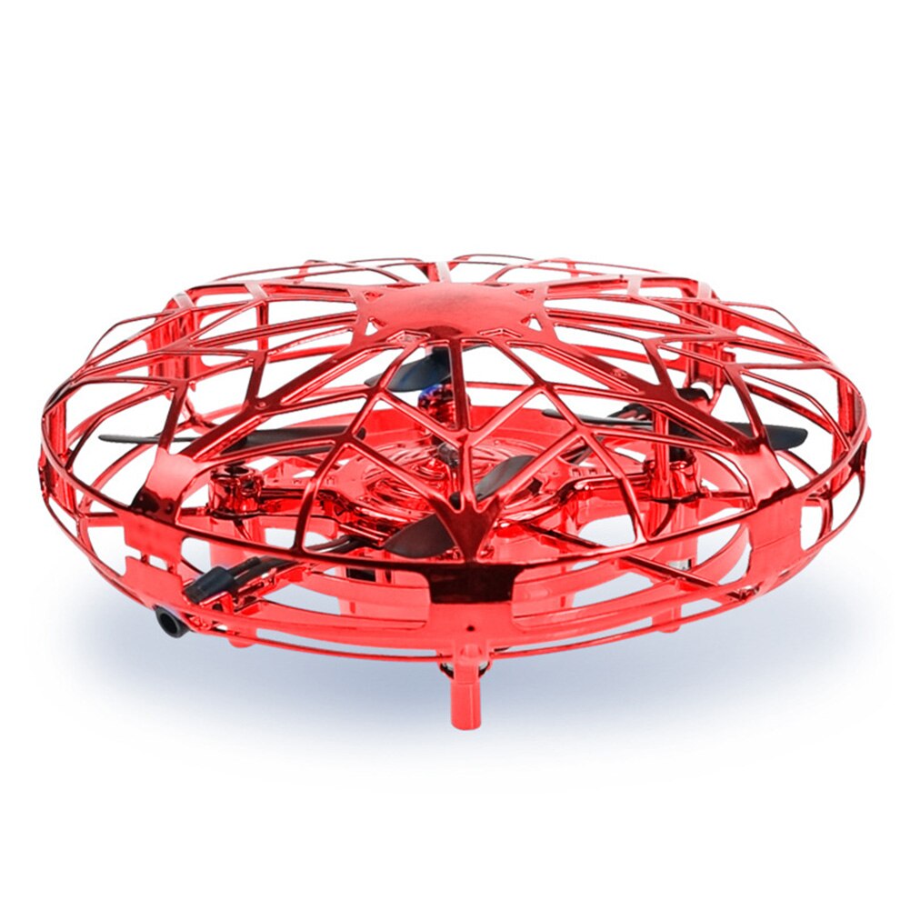 Mini Dron de juguete Ufo interactivo para exteriores, juguete para , avión de carga Usb, modelo de Sensor de mano infrarrojo para niños: B