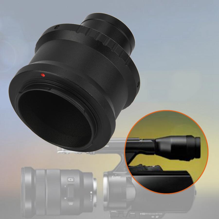 Lens Adapter T2-NEX Metalen 1.25 Inch Telescoop Mount Adapter Ring Om Fit Voor Sony Nex E Mount Camera Camera Len accessoires