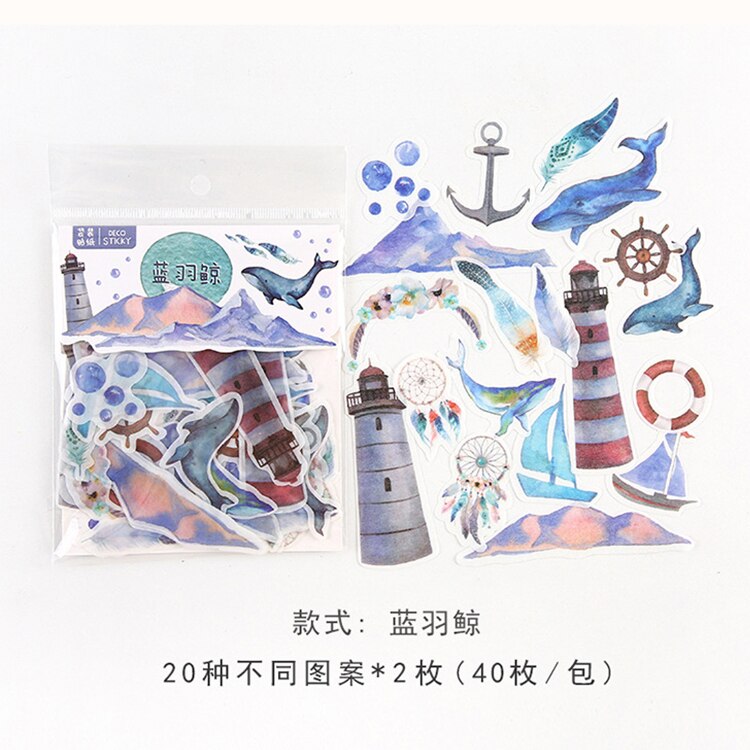 Mohamm-papier décoratif Mini fleur et chat pour Scrapbooking sur Journal, autocollants calendrier spatial mignons, papeterie à paillettes: J