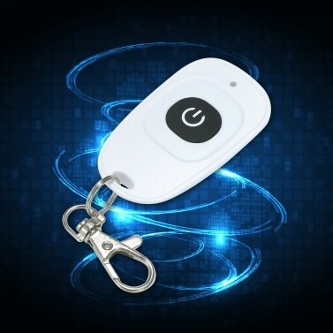Interruptor inteligente Wifi de 1/2/3 entradas para UE, enchufe de pared con cable de fuego único, sin cable neutro, Panel táctil RF de 433MHz: RF 433Mhz Remote