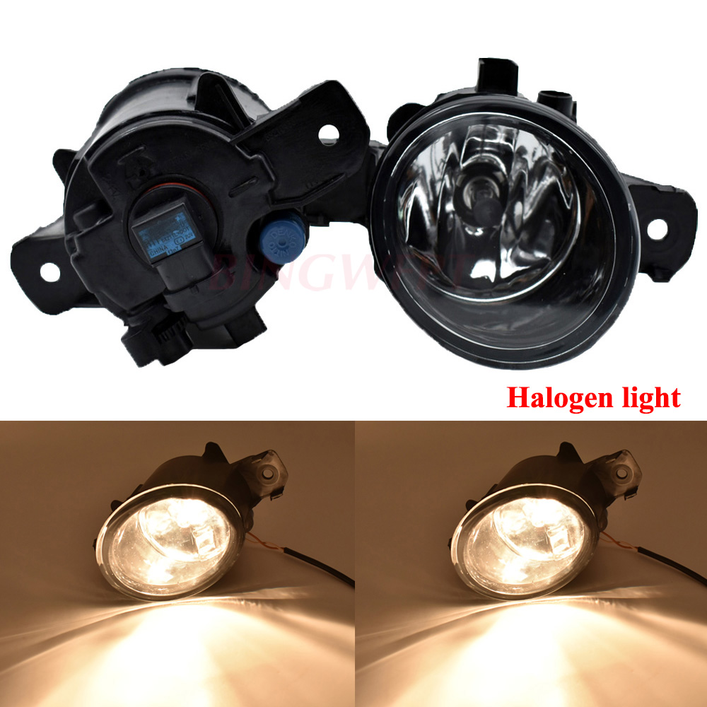 1 par de luces antiniebla LED superbrillantes para Renault Clio Koleos Laguna Espace Thalia símbolo Modus VelSatis halógeno: changeable
