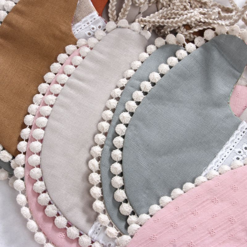 Bébé gland salive serviette florale Vintage -né photographie Double face bavoirs garçons filles accessoires Bandana campagne Costume enfants