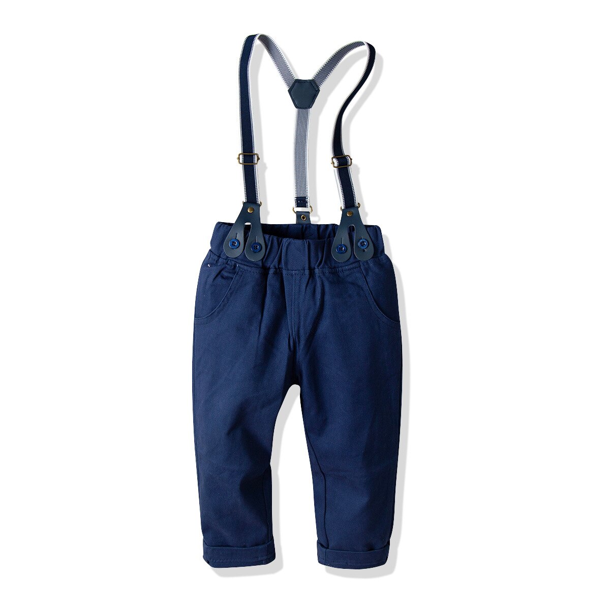 Oklady Jongens Overalls Bretels Broek Peuter Lente Herfst Dichtgeknoopt Kinderen Kleding Trend Kinderkleding Broek