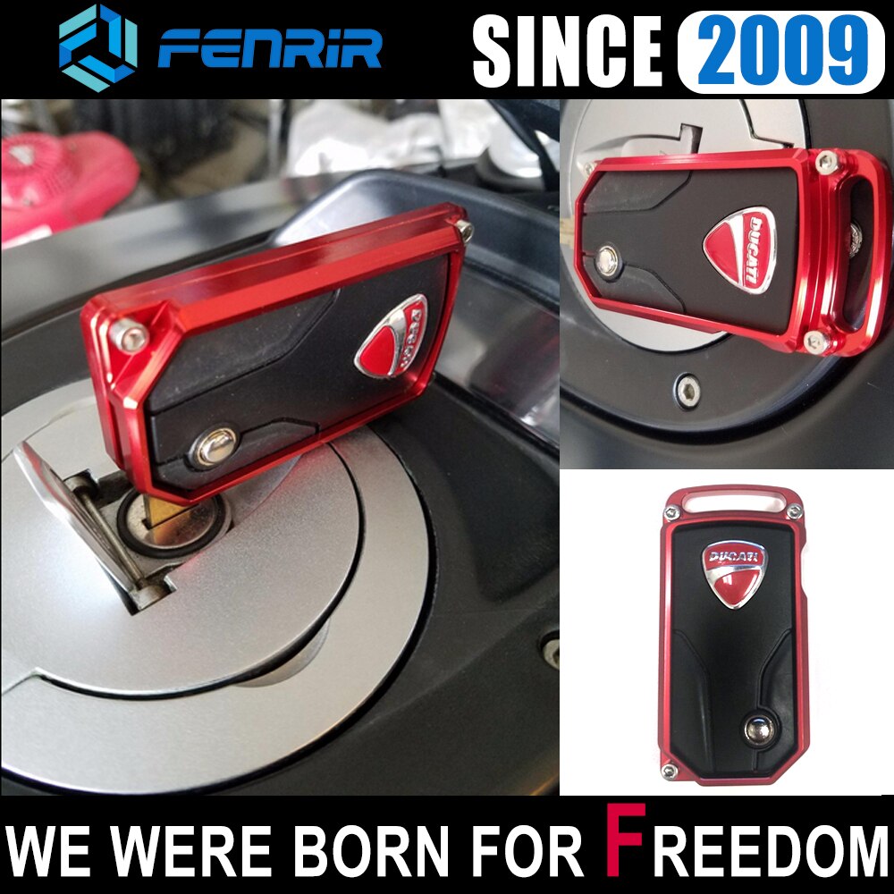 FENRIR Motorcycle CNC Key Case Cover for Ducati Diavel Multistrada 1200 / 1200 S