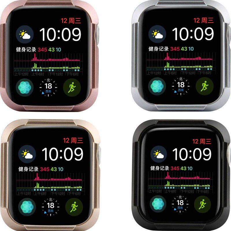 watch case for apple watch 44mm 40mm iwatch apple watch series 4 5 Anti-fall Protective cover Accessories