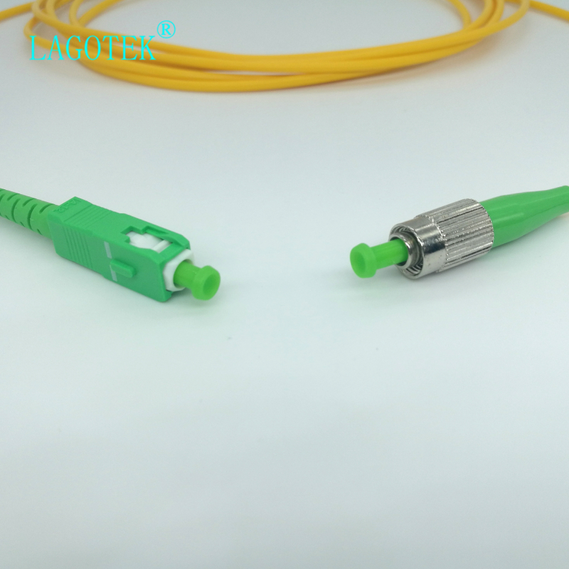 10 stks/zak SC APC-FC APC 3 M Simplex mode glasvezel patch cord Kabel 2.0mm of 3.0mm FTTH glasvezel jumper kabel