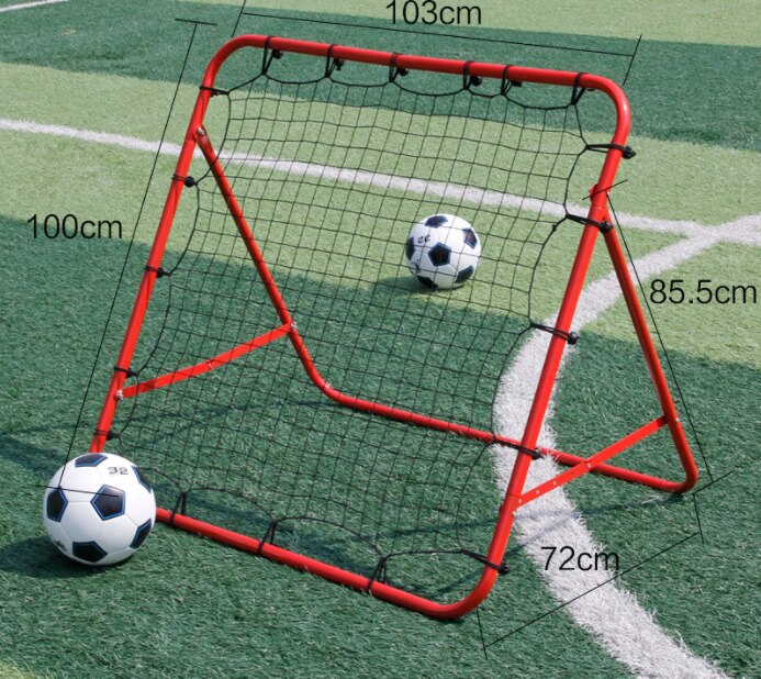 Football training rebound net rebound net pass shot training equipment 1 meter wide folding rebound goal net