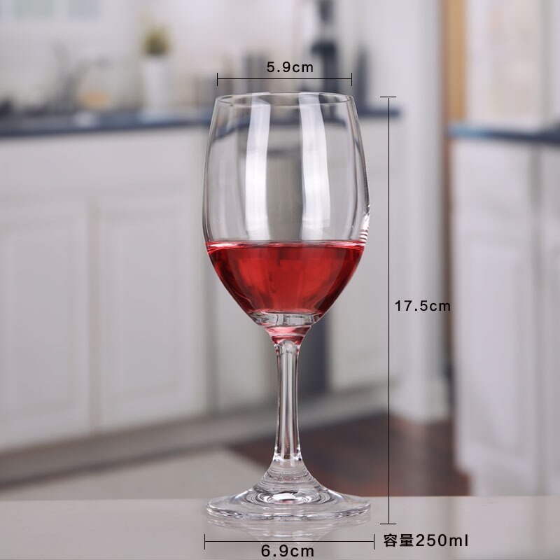 crystal red wine glass wine cup goblet red wine set factory direct: Black