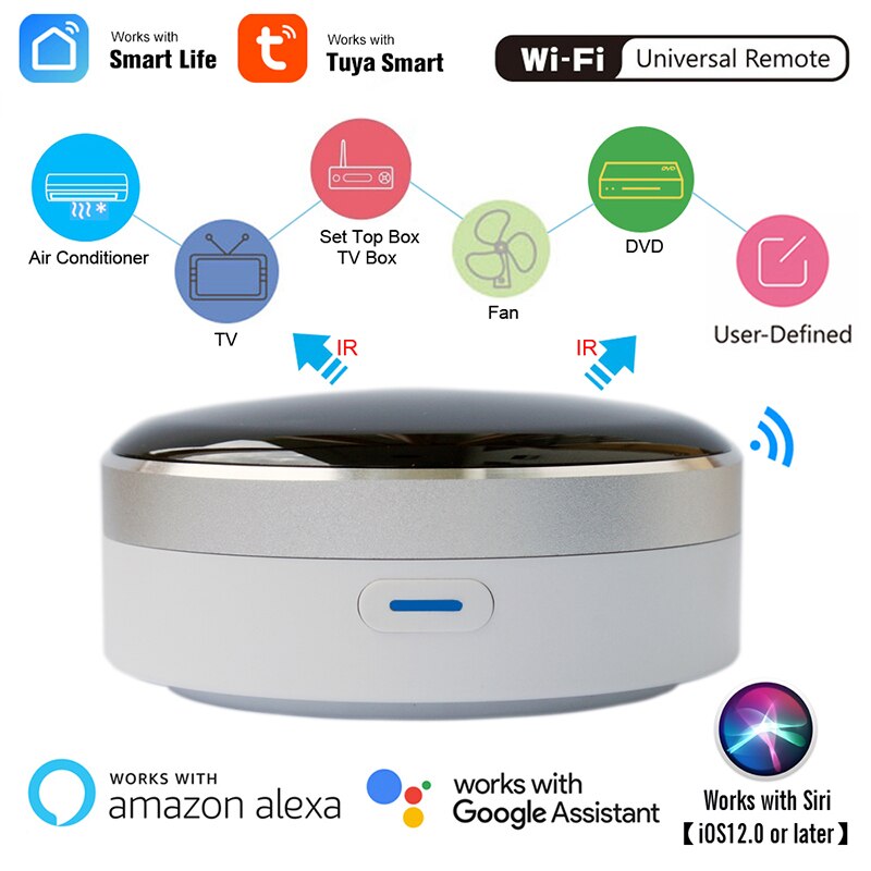 Remote Control Internet Universal Intelligent Wifi Infrared IR Smart Remot... – Grandado