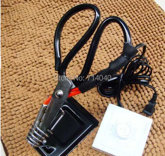 Electric Heating tailor scissors for fabric cloth apparel cutting, tailor's heating cutter