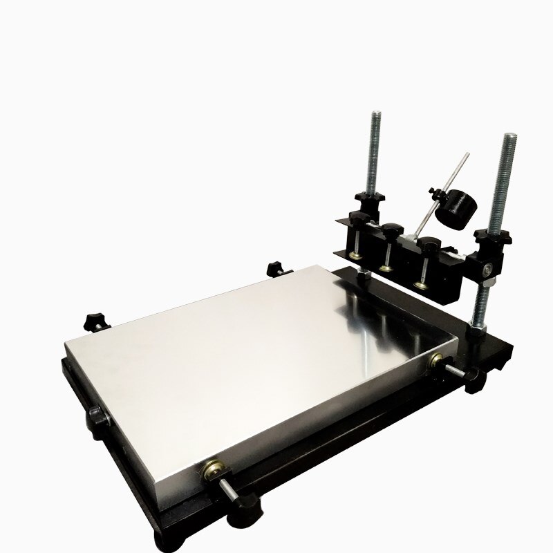 Impresora de pantalla de un solo color, máquina de serigrafía plana, área de impresión, 320x440MM, 1 Uds.