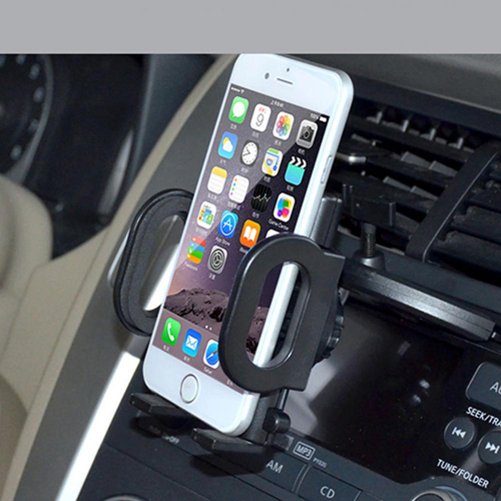 Universal roterbar bil cd kortplats fäste hållare för iphone mobiltelefon gps