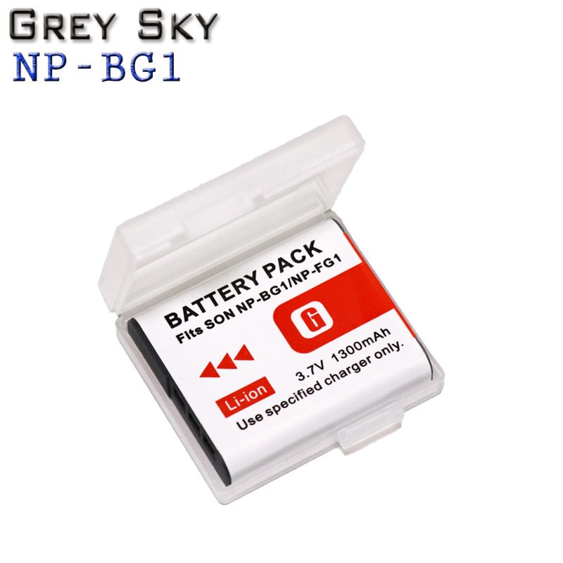 1300mAh NP-BG1 NP BG1 NPBG1 bateria + ładowarka USB z wyświetlaczem LCD robić Sony DSC-H3 DSC-H7 DSC-H9 DSC-H10 DSC-H20 DSC-H50 DSC-H55 DSC-H70