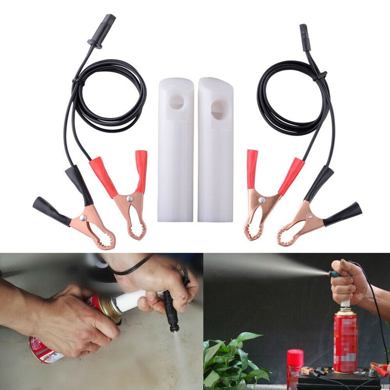 Auto Brandstof Injector Nozzle Flush Cleaner Adapter Diy Cleaning Tool Universal Car Kit Set Universele