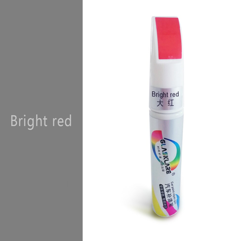 Car Auto Scratch Filler Repair Cover Pen Waterproof Tire Wheel Paint Repair Marker Pen Non-Toxic Car Paint Refresh: red