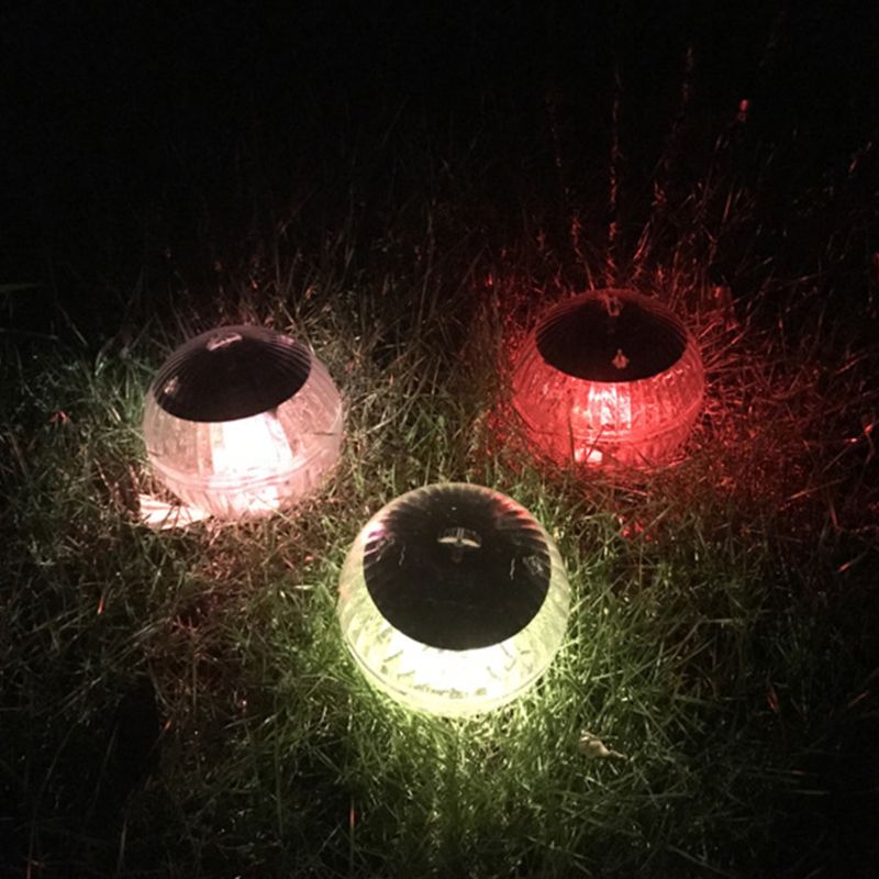 Solar Color Changing LED Floating Ball Lights Swiming Pool Pond Outdoor Garden Y5LF