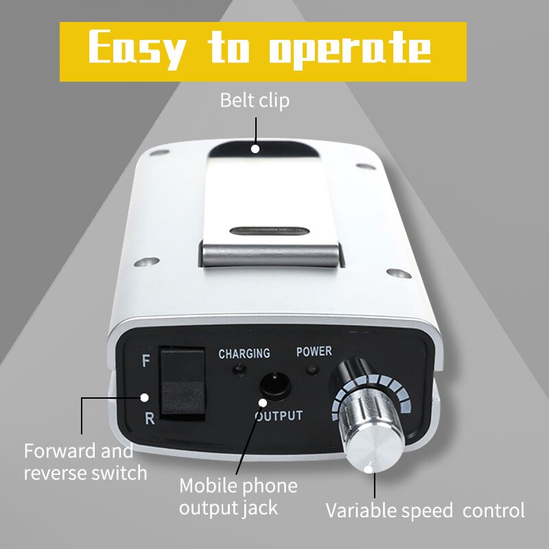Ponceuse à ongles Portable, 30000RPM Rechargeable, mèches de polissage pour appareil de manucure, ensemble de maître des ongles, nouveauté
