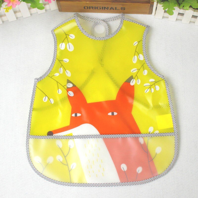 Waterdichte Baby Slabbetjes Leuke Cartoon Dieren Baby Meisje Jongen Bib Verstelbare Mouwloze Voeden Slabbetjes Kinderen Burp Doeken: style 1 05