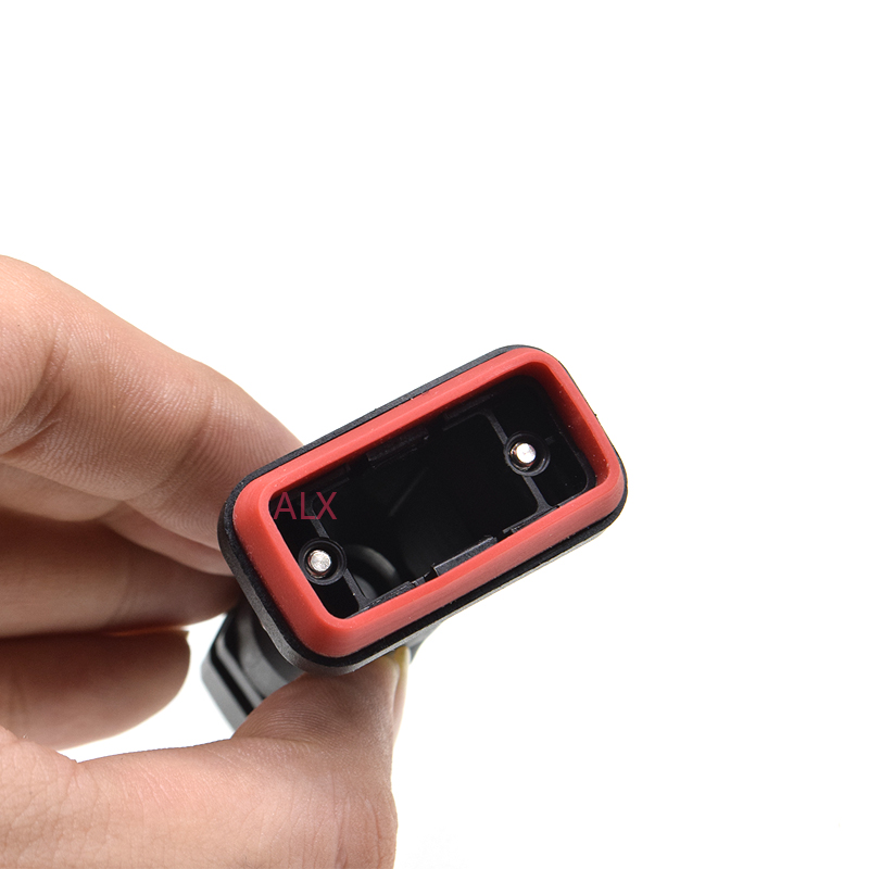 1Pcs DB9 DB15 2w2 connector cable waterproof shell IP67 Housing For D-SUB 9 Pin 2 Rows DB15 3 Rows Serial RS232 connector