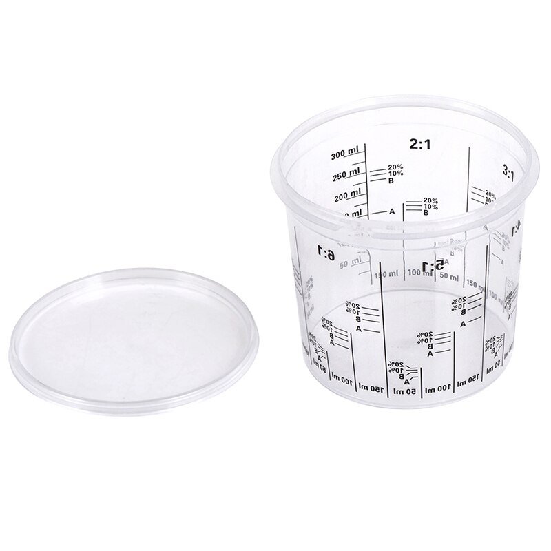 Automobile spécial peinture échelle tasse (385ML/750ML/1400ML/2300ML) peinture tasse à mesurer réservoir de peinture SURER tasse avec couvercle