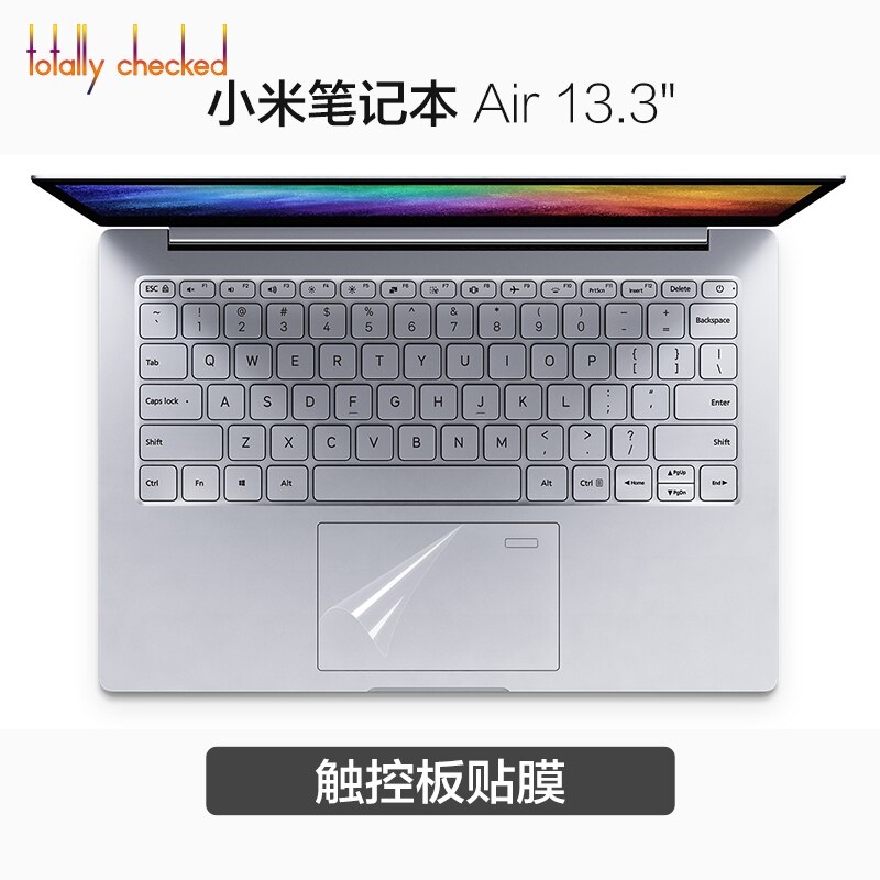 Para Xiaomi mi Notebook air 13,3 12,5 Pro Ga mi ng15 15,6 15 13 12 pulgadas reemplazo etiqueta engomada para tablero táctil Protector accesorios ordenador portátil: Mi notebook Air 13
