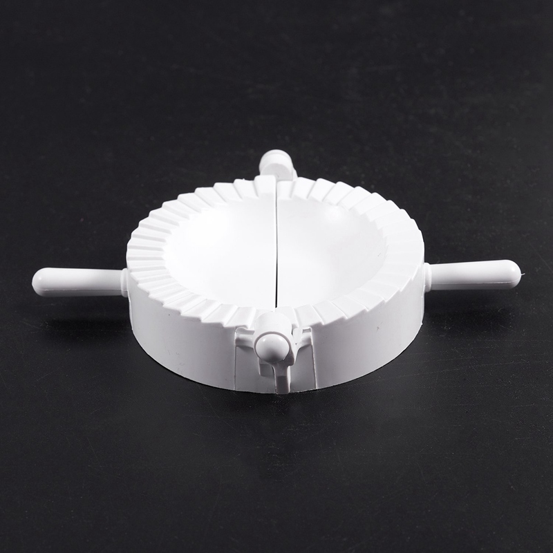 White Plastic Hand Press Pierogi Mold Dumpling Mould