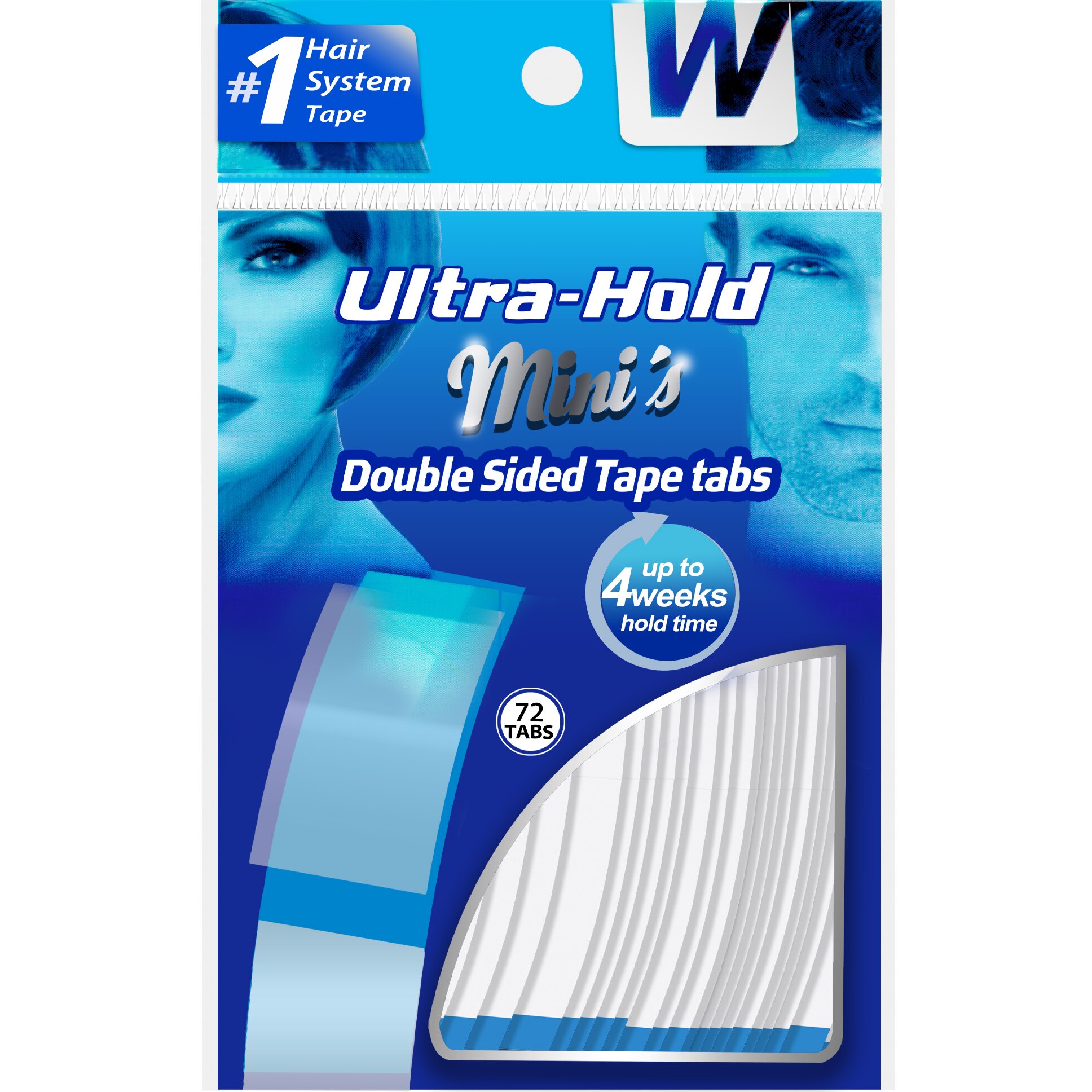 Walker Tape Ultra Hold Mini 'S Protez Saç Bandı 3/4 "X 3" (1,90X7,62 Cm)