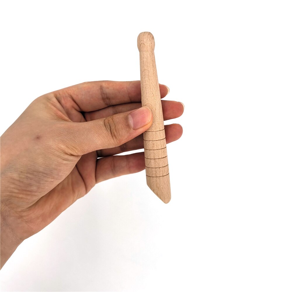 1/3PCS Original Wooden Foot Body Massage Stick Relieve Muscle Soreness Relaxing Tool Foot Reflexology Massager Health Care: A