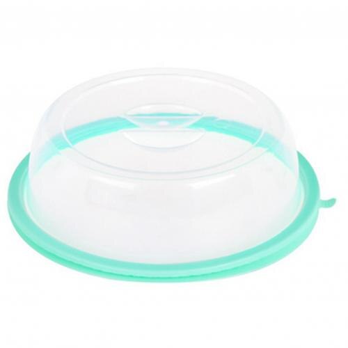 2Pcs Microwave Oven Food Heating Anti-splash Covers Freshness Lids Kitchen Tool: Green