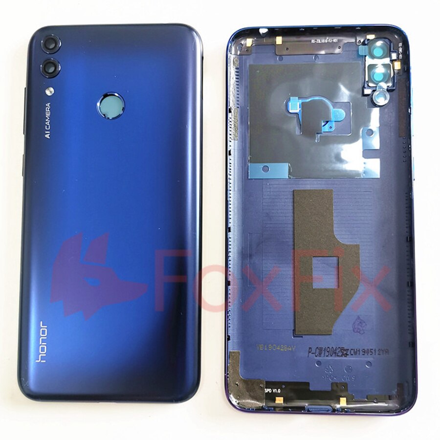 Back Cover For Huawei Honor 8C Battery Cover Door Rear Housing Case Replacement For Huawei Honor 8C BKK-L21 Battery Cover