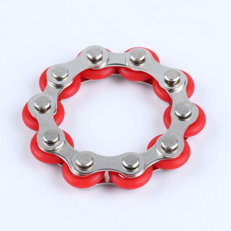 Anti Stress Speelgoed Voor Kinderen/Volwassen/Student Bike Chain Fidget Spinner Armband Voor Autisme En Adhd Fidget speelgoed