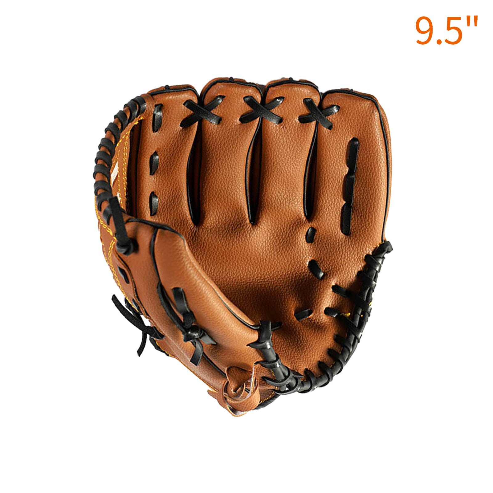 Guante de béisbol para deportes al aire libre, equipo de práctica de Softball, 9,5 "/10,5"/11,5 "/12,5", cuatro colores a elegir