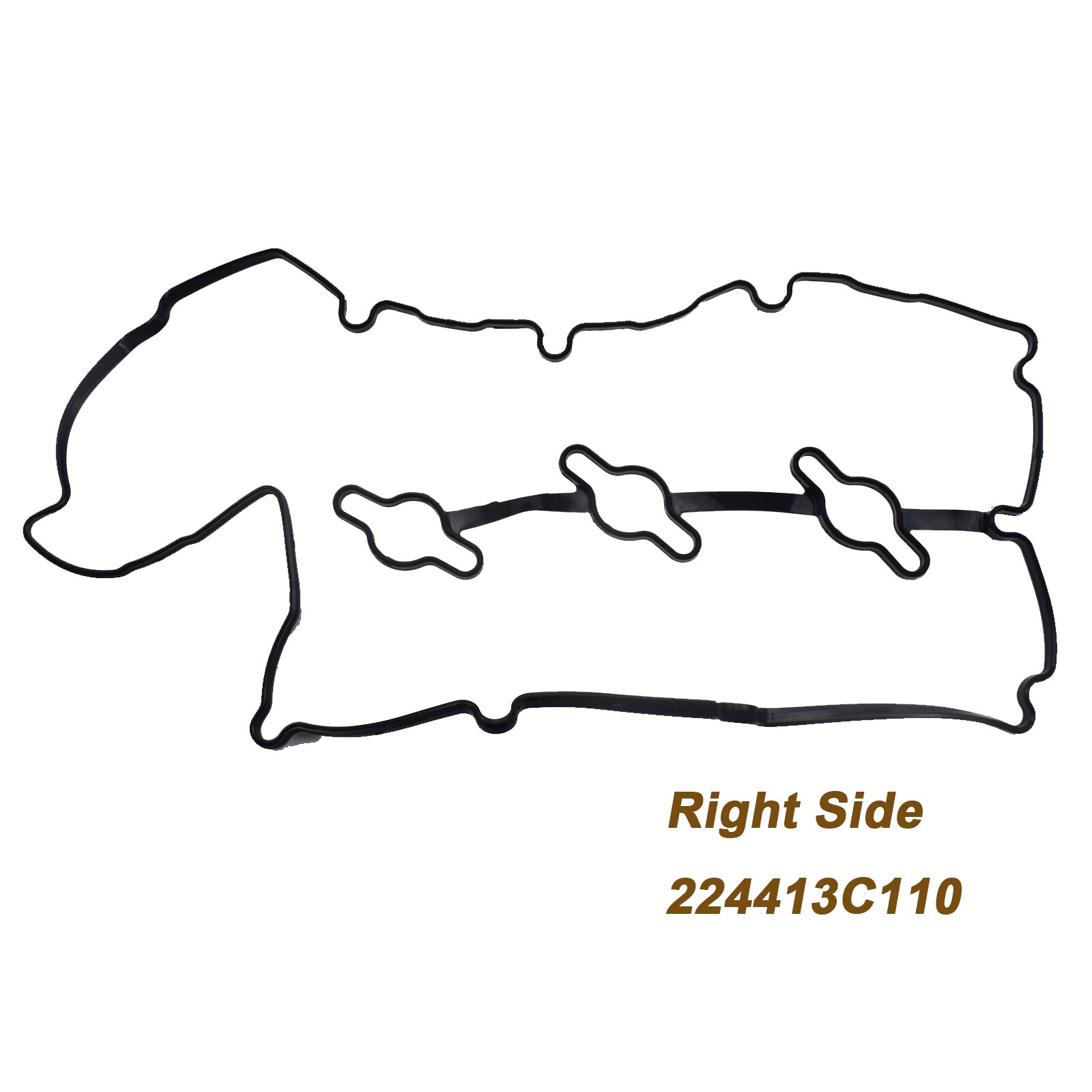 Valve Cover Gasket Left Right For 07-12 Veracruz 06-10 Sedona 3.8L V6 224413C110,224533C110,711060300, 224533C120, 22453 3C120: Right