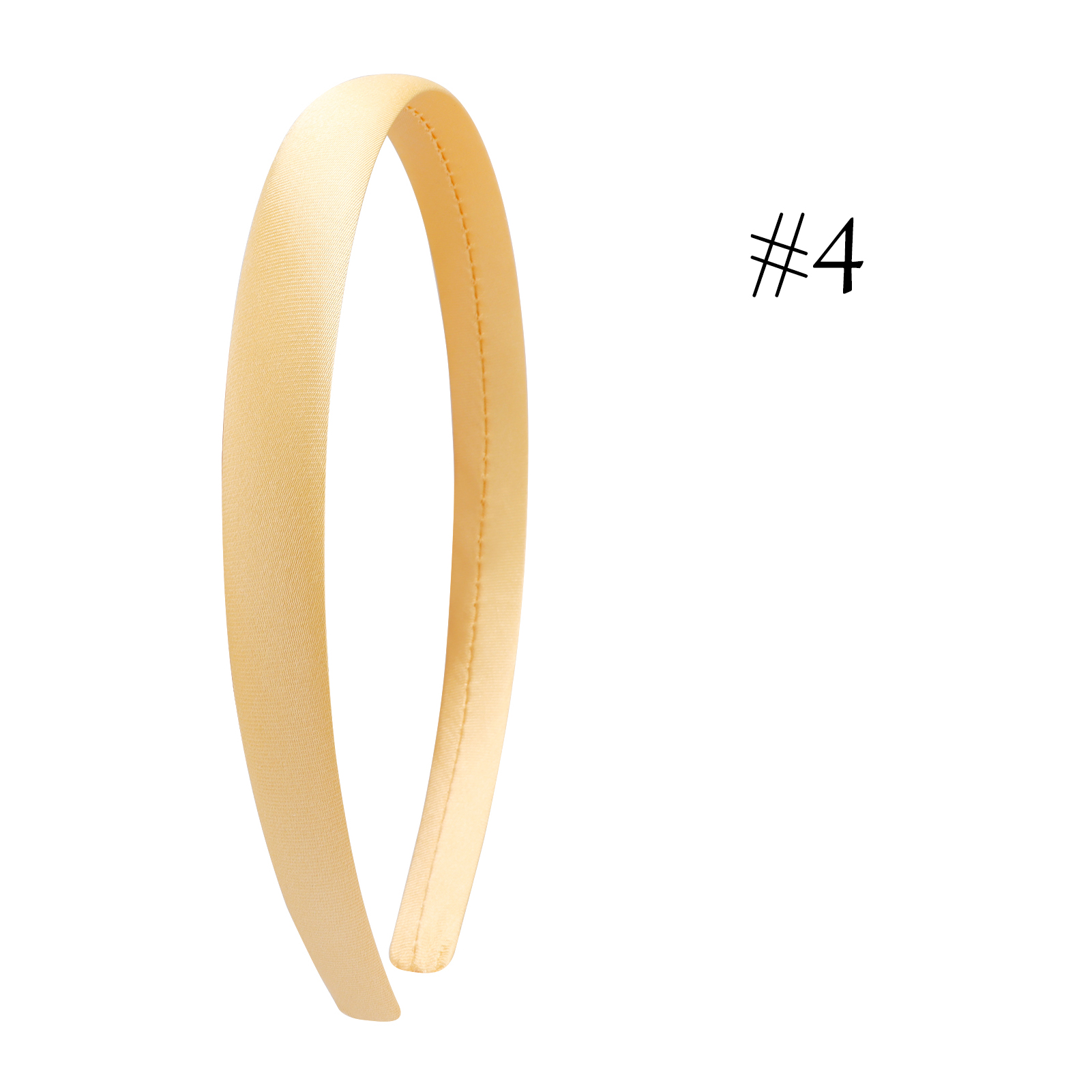 34 Stuks 0.6Inch Breed Satijn Bedekte Meisjes Hoofdbanden Diy Ambachtelijke Lint Hoofdbanden Voor Meisjes Vrouwen Regenboog Haaraccessoires