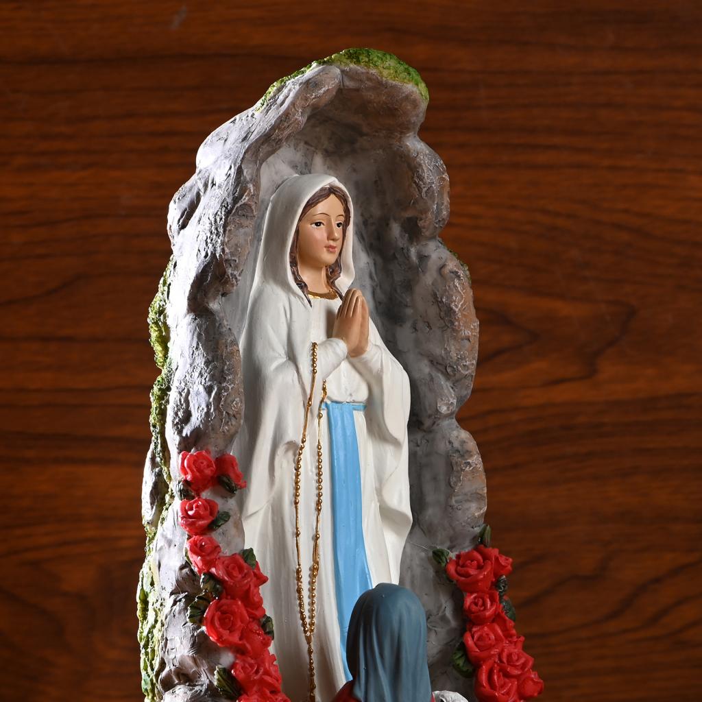 8 "sainte sainte vierge marie Statue Sculpture chrétienne jésus Christ Figure de mariage noël maison décors ornements