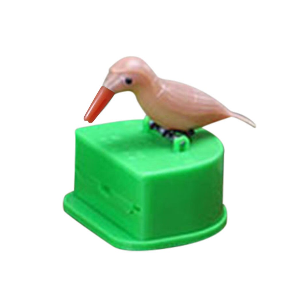 Mignon colibri cure-dents distributeur Gag nettoyage dents matériel automatique oiseau cure-dents boîte: I