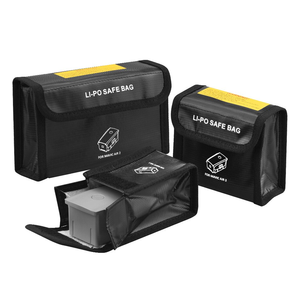 Schnelle Liefern Lipo Sichere Batterie Explosion-nachweisen Schutzhülle Tasche Für Dji Mavic Luft2 Drohne Bolsa de protección para batería de litio