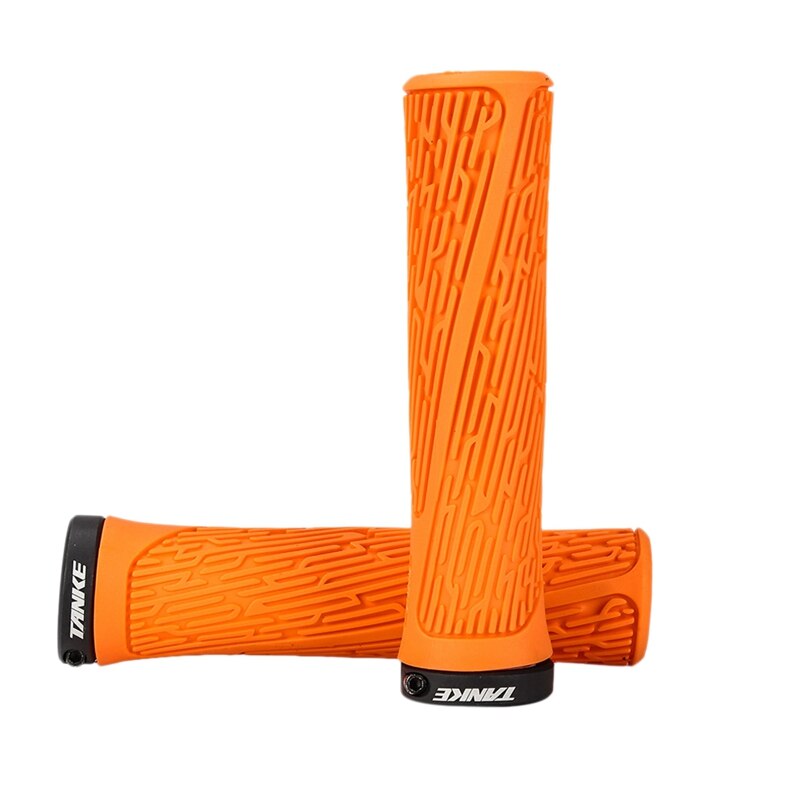 Coperchio manubrio bici pieghevole TANKE per coperchio manubrio bici MTB Brompton antiscivolo supporto forte impugnatura singola: Arancione