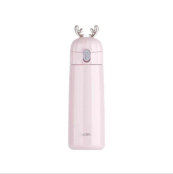 Zounich termosmugg 304 rostfria vakuumflaskor termoskopp kaffe te mjölk söt mugg termoflaska termokopp 350ml: 270ml / B