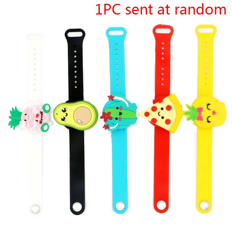 Reusable Wristbands Hand Sanitizer Dispensing Portable Bracelet Wristband Hand Dispenser Wrist Support: N