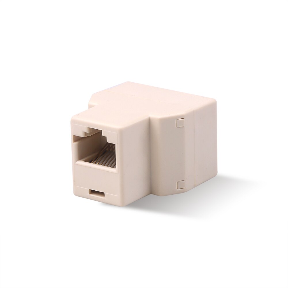 Kebidumei  rj45 kvindelig til kvindelig netværk ethernet lan splitter stik overførselshoved  rj45 kat 5 5e 6 6a extender netværkskabel