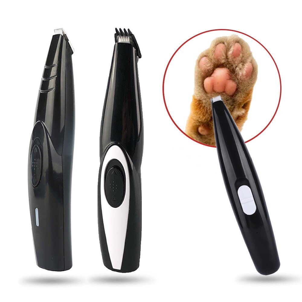 Mini hund hårklippere usb genopladelig hund kat fod hår trimmer kæledyr grooming værktøj barbering trimning maskine kæledyr forsyninger