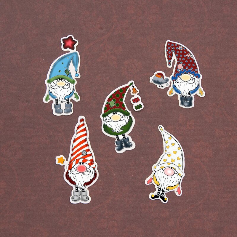 Christmas Stamp Happy Birthday Christmas Year Clear Acrylic Stamps Transparent Rubber Seal Stamp for Scrapbooking Card