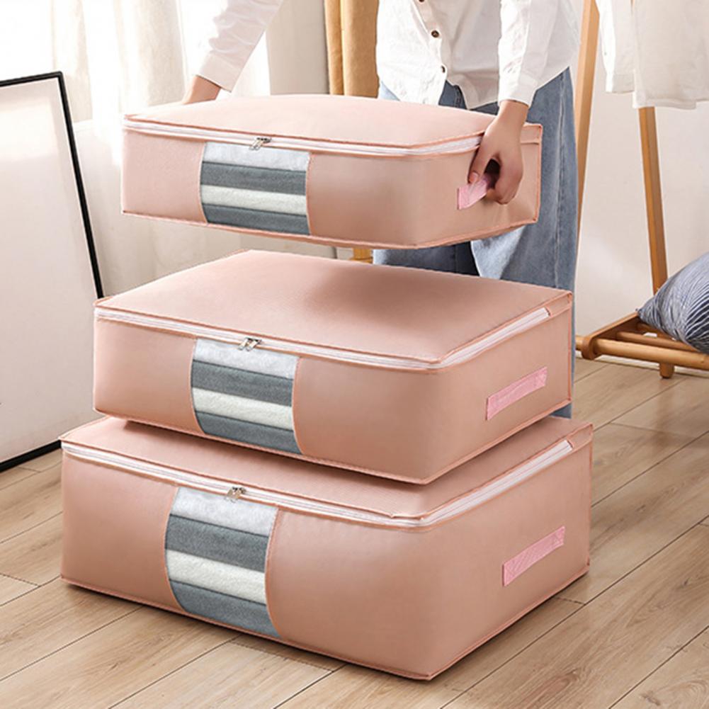 Quilt Storage Bag Foldable Clothes Organizer Waterproof Closet Organizer Pillow Blanket Quilt Storage Box organizador armario