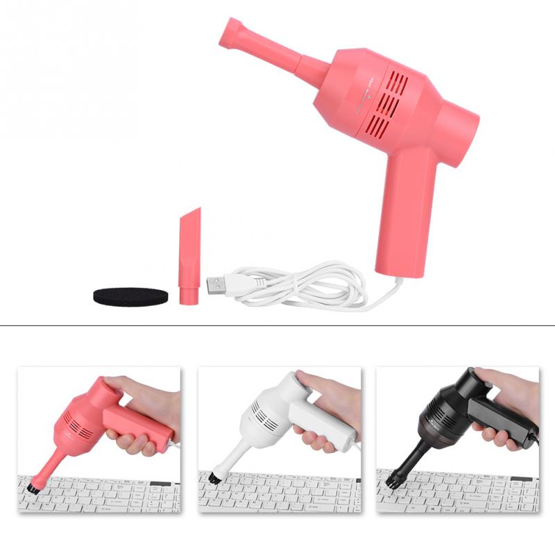 Mini aspirateur portatif portatif de clavier d'usb pour l'ordinateur Portable ordinateur de bureau noir