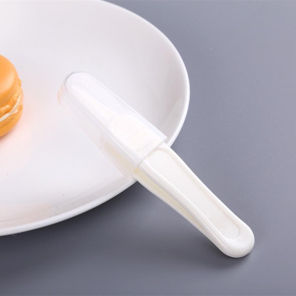 5 stk baby pleje øre næse navle rengøring pincet sikkerhed pincet plast rengørings klip