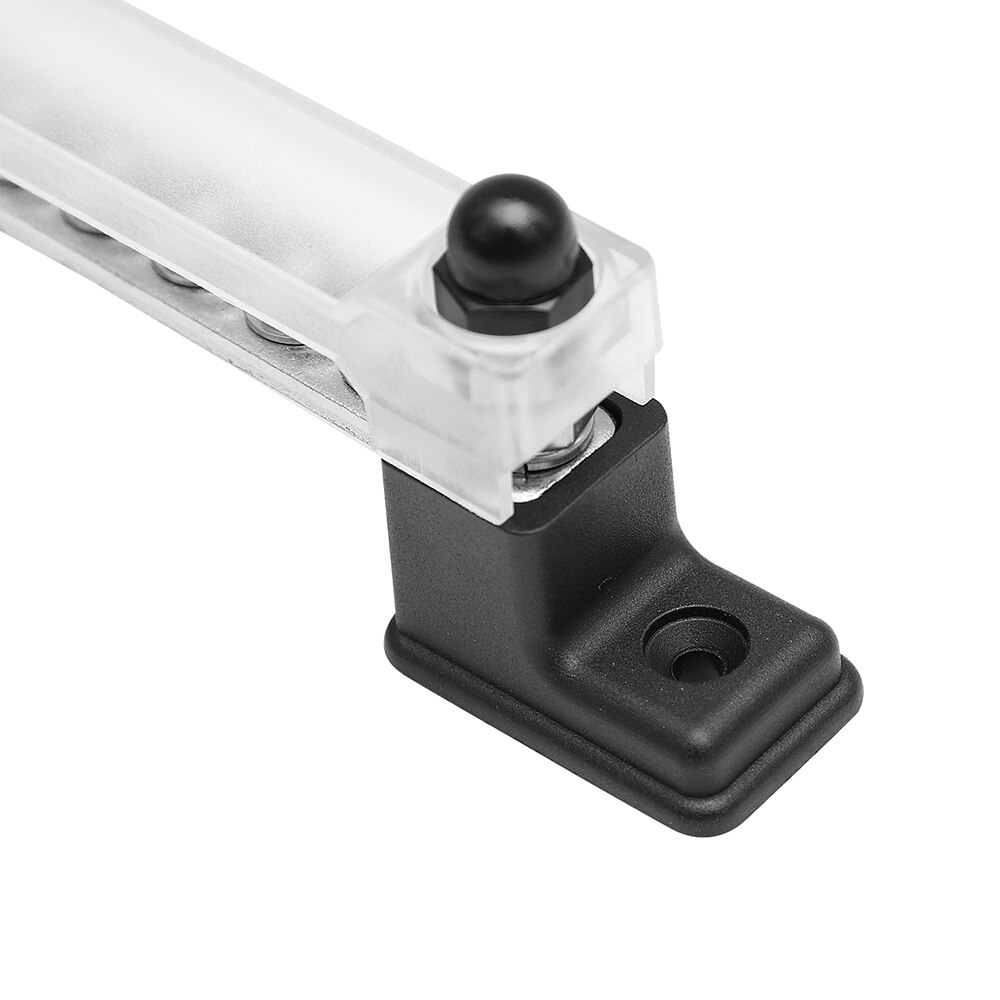 Universal 6 Terminal 130A/150A BusBar Block & Cover for Car Boat Marine Power Distribution Terminal Block 6 Screws + 2 Studs