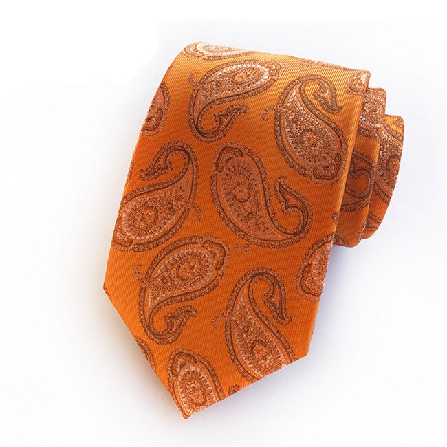 Ties for Men Wedding Business Formal Wear Neckties Polyester Jacquard Ties 8 CM Neckwear Men