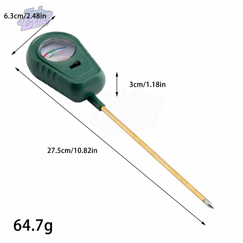 3 In 1 Bodem Ph Meter Zonlicht Ph Tester Tuin Bodemvocht Sensor Meter Plant Zuurgraad Vochtigheid Ph Monitor Detector tuin Gereedschap